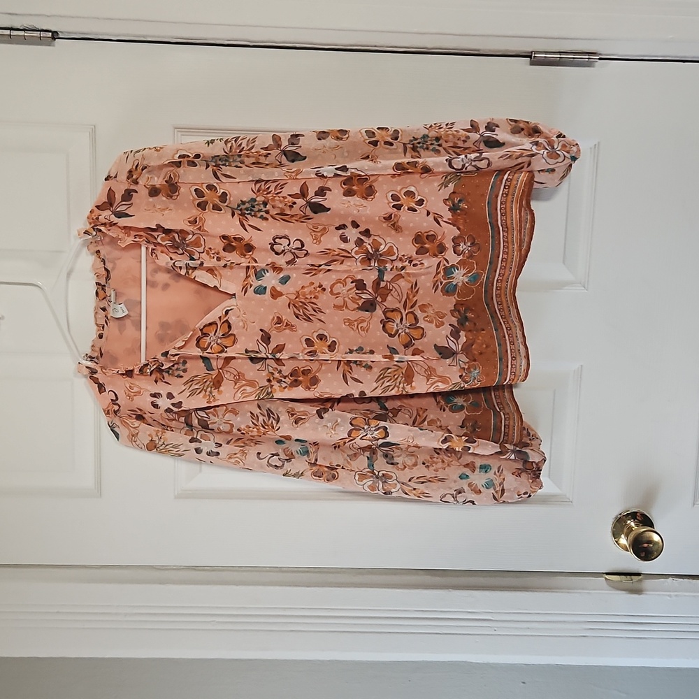 Joie | Floral Long Sleeve Blouse